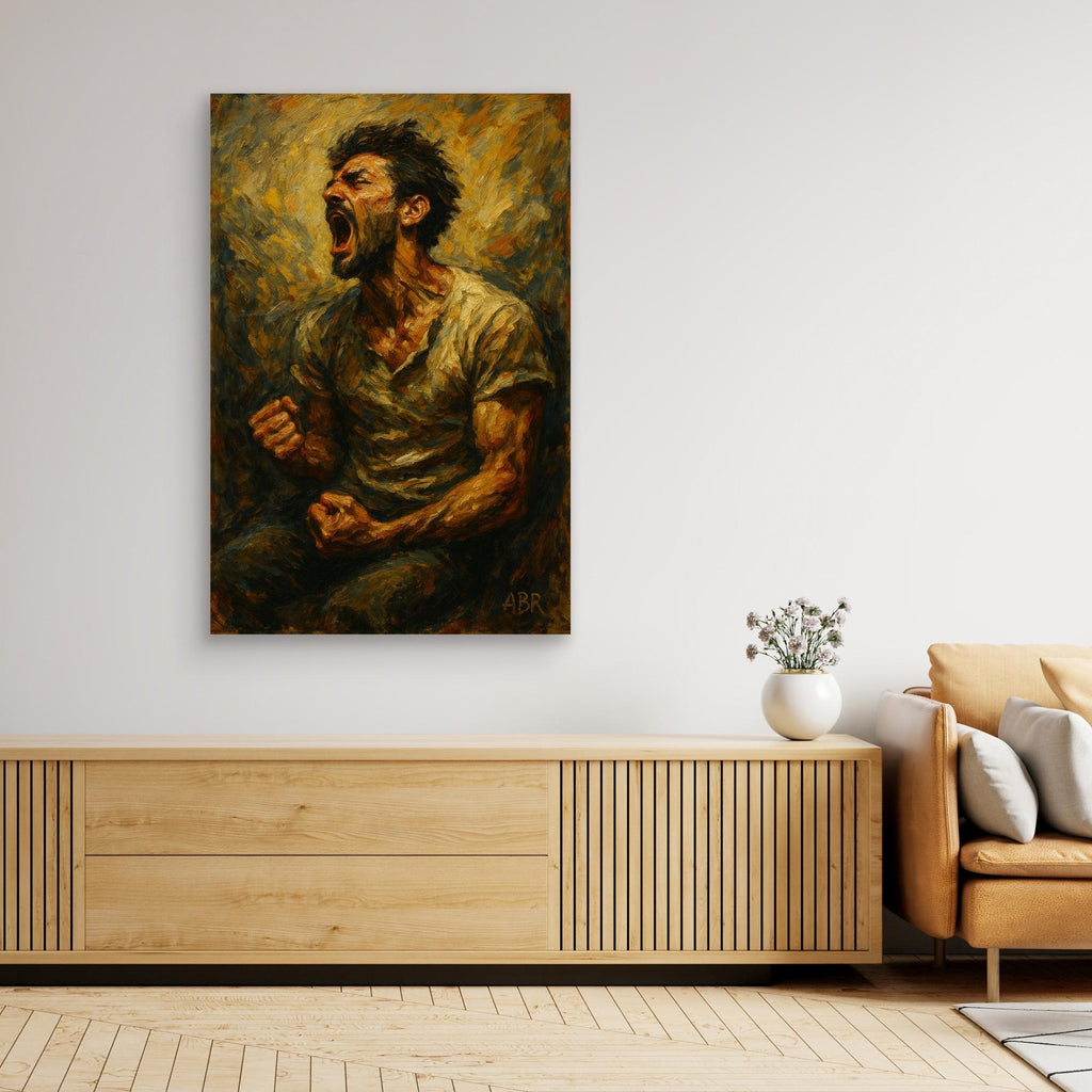 Emotional Figurative Canvas Wall Art