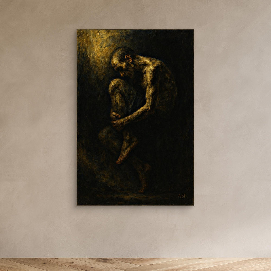 Emotive Figurative Canvas Wall Art 
