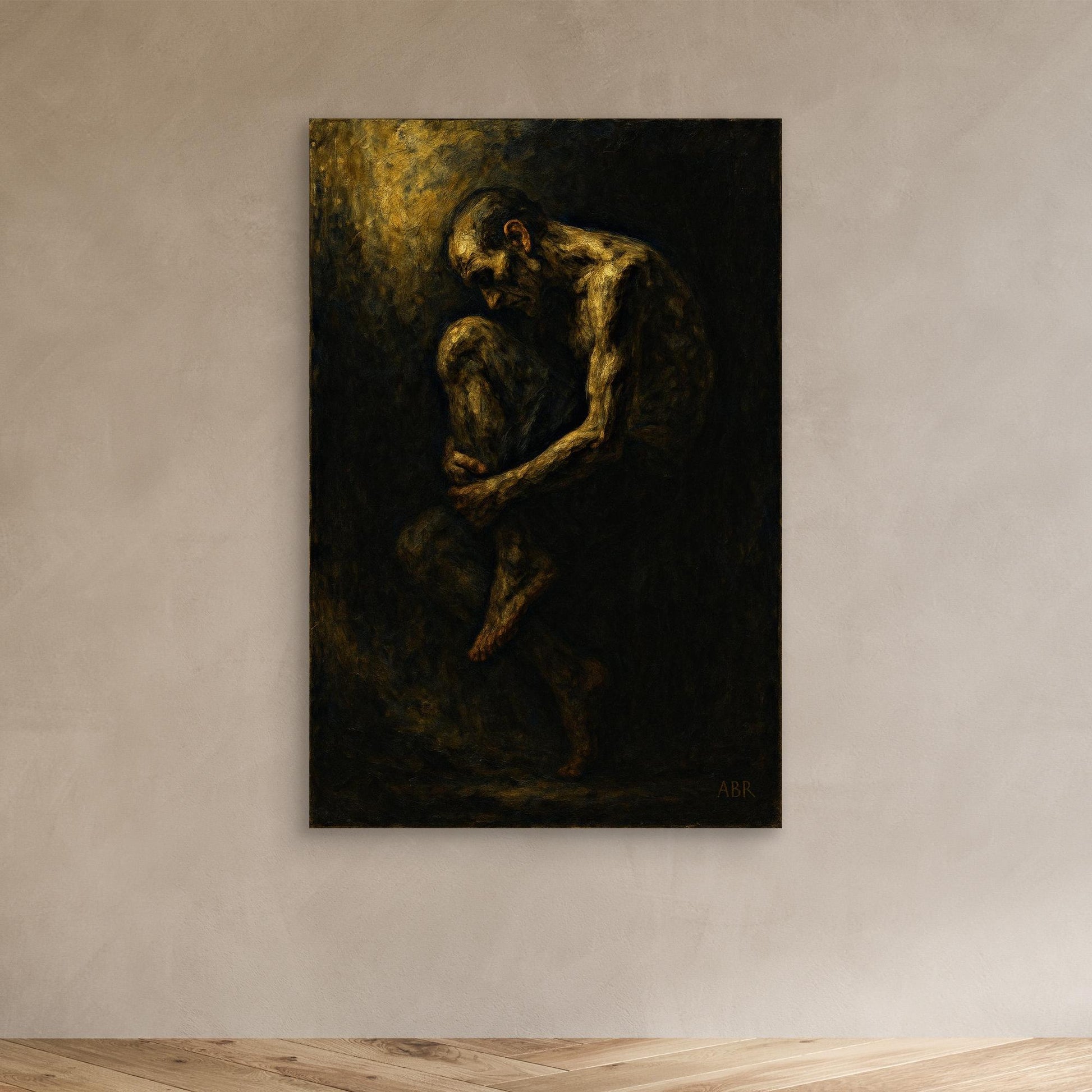 Emotive Figurative Canvas Wall Art 