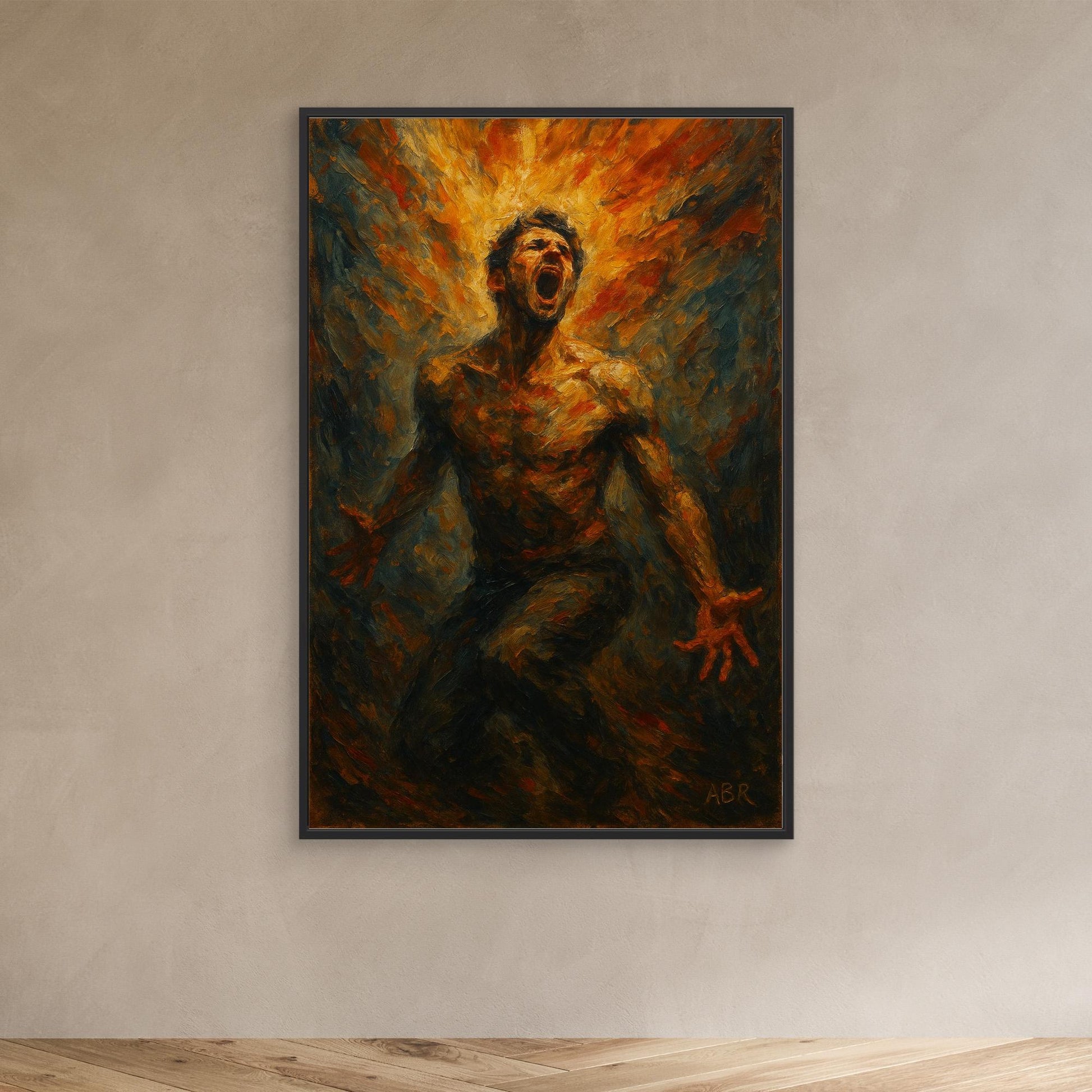 Explosive Figurative Canvas Wall Art