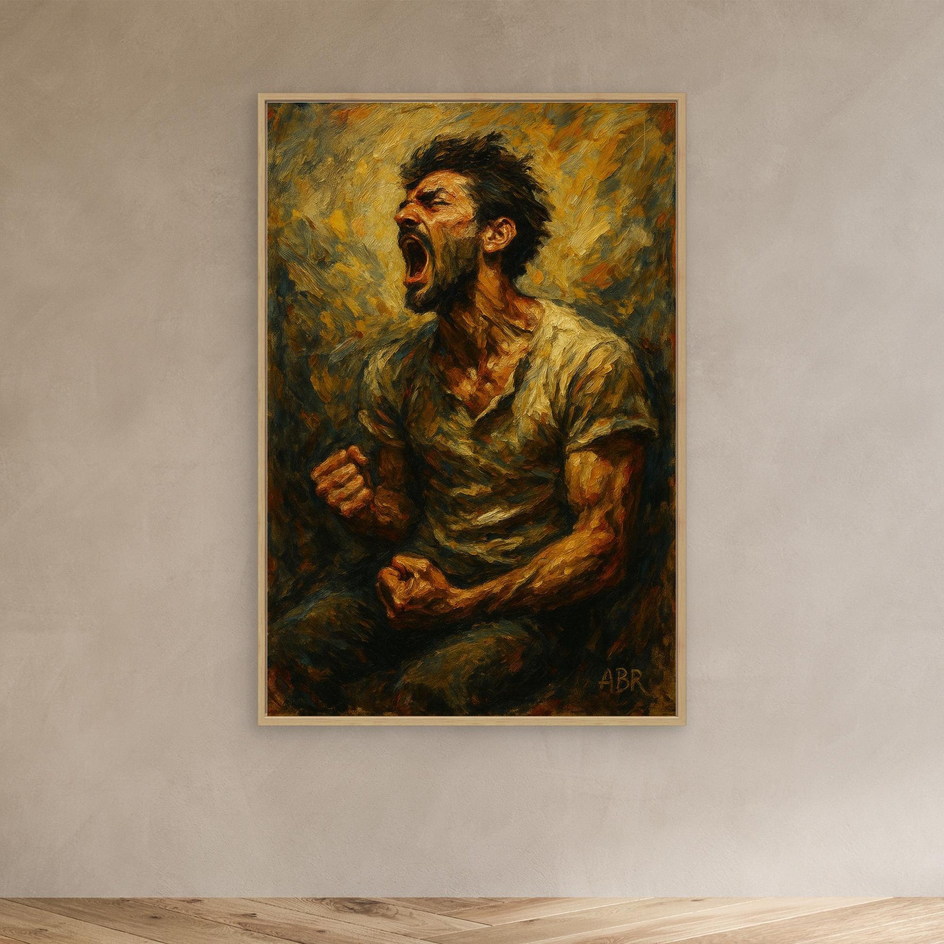 Emotional Figurative Canvas Wall Art