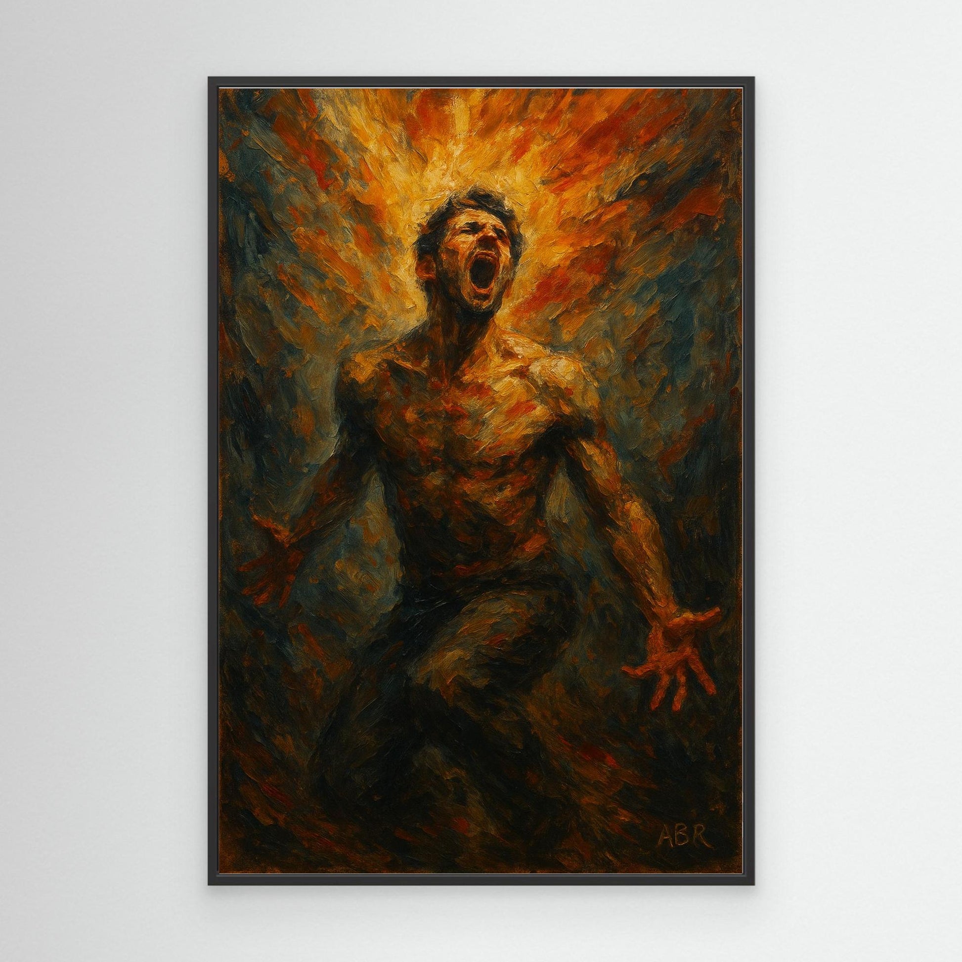Explosive Figurative Canvas Wall Art