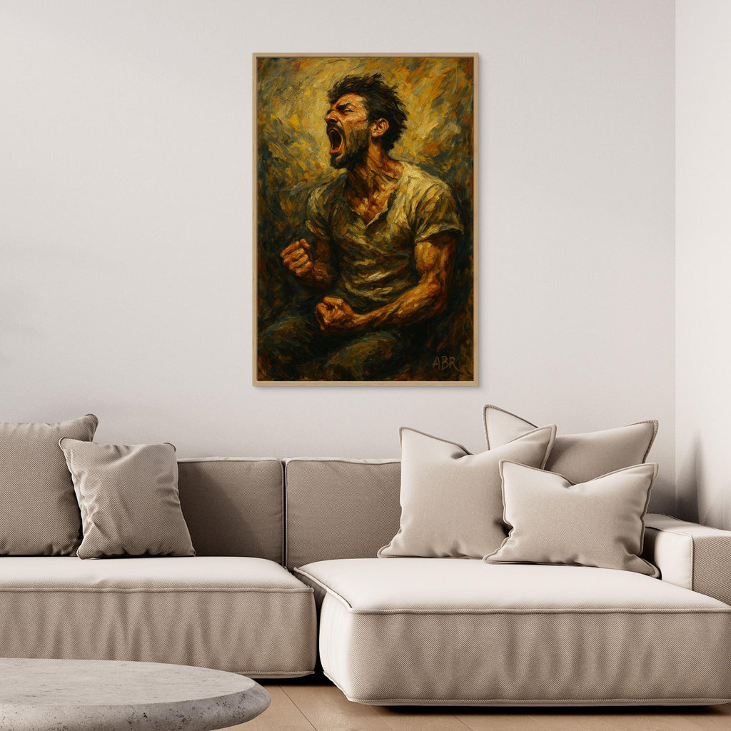 Emotional Figurative Canvas Wall Art