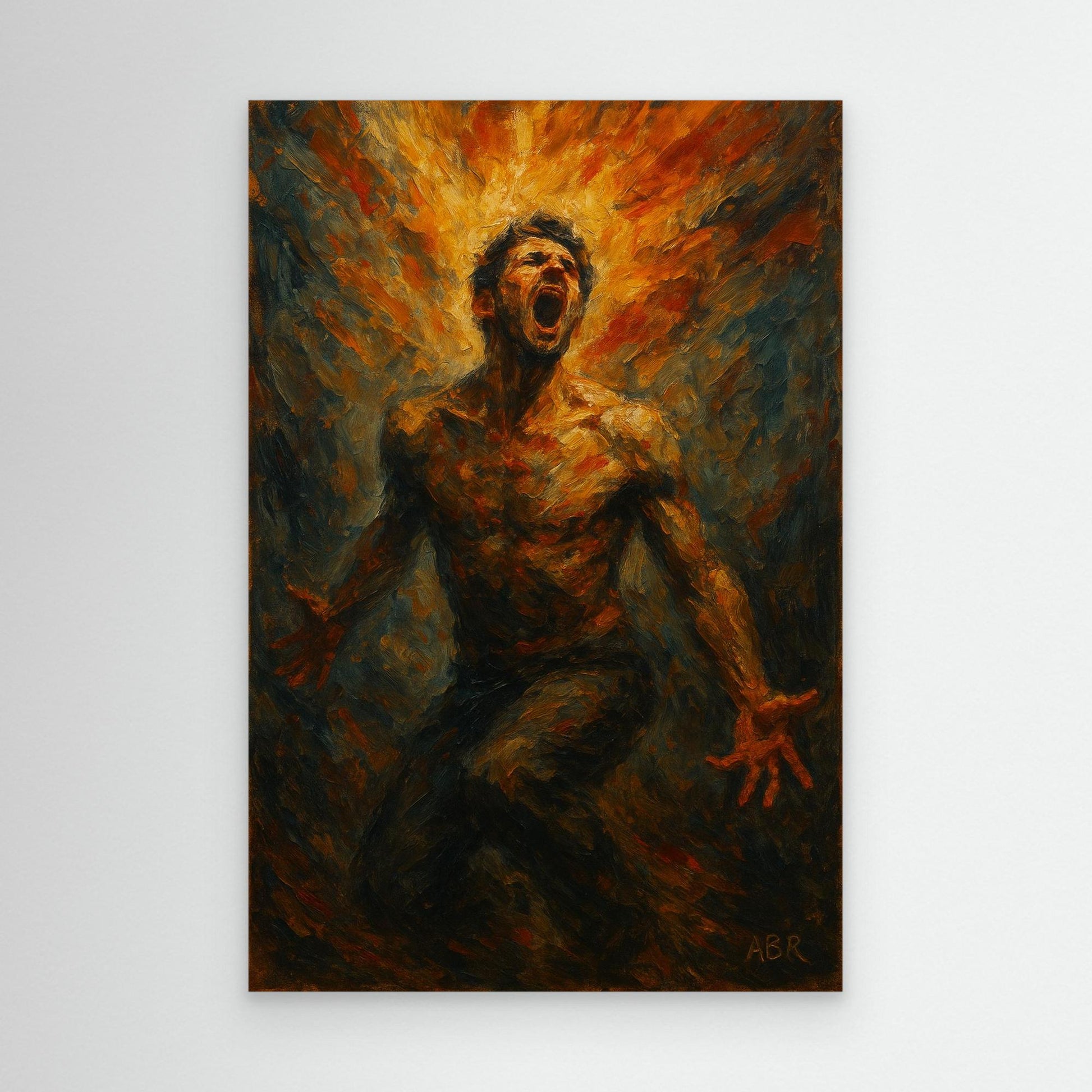 Explosive Figurative Canvas Wall Art