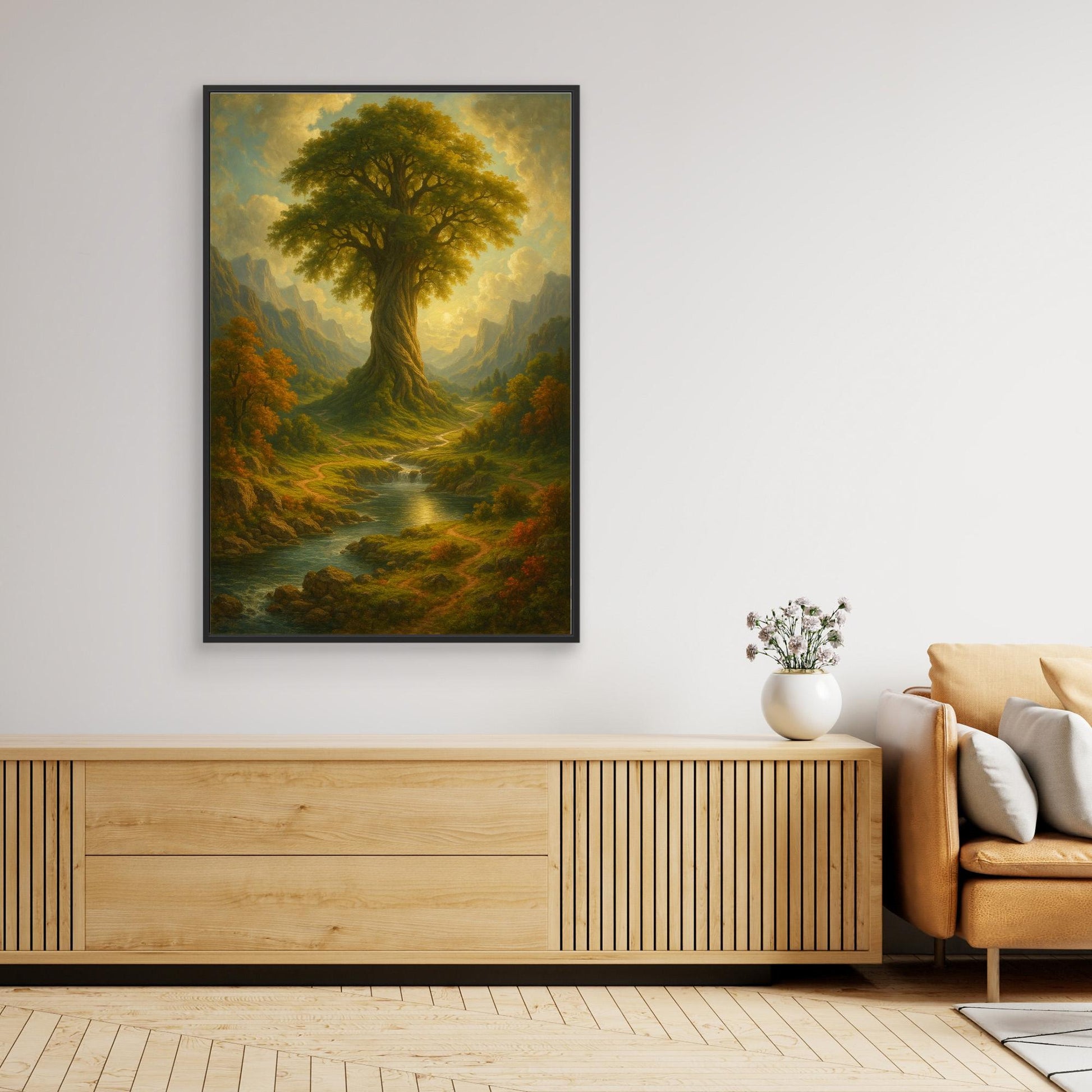 The Eternal Tree – Majestic Fantasy Nature Canvas Print