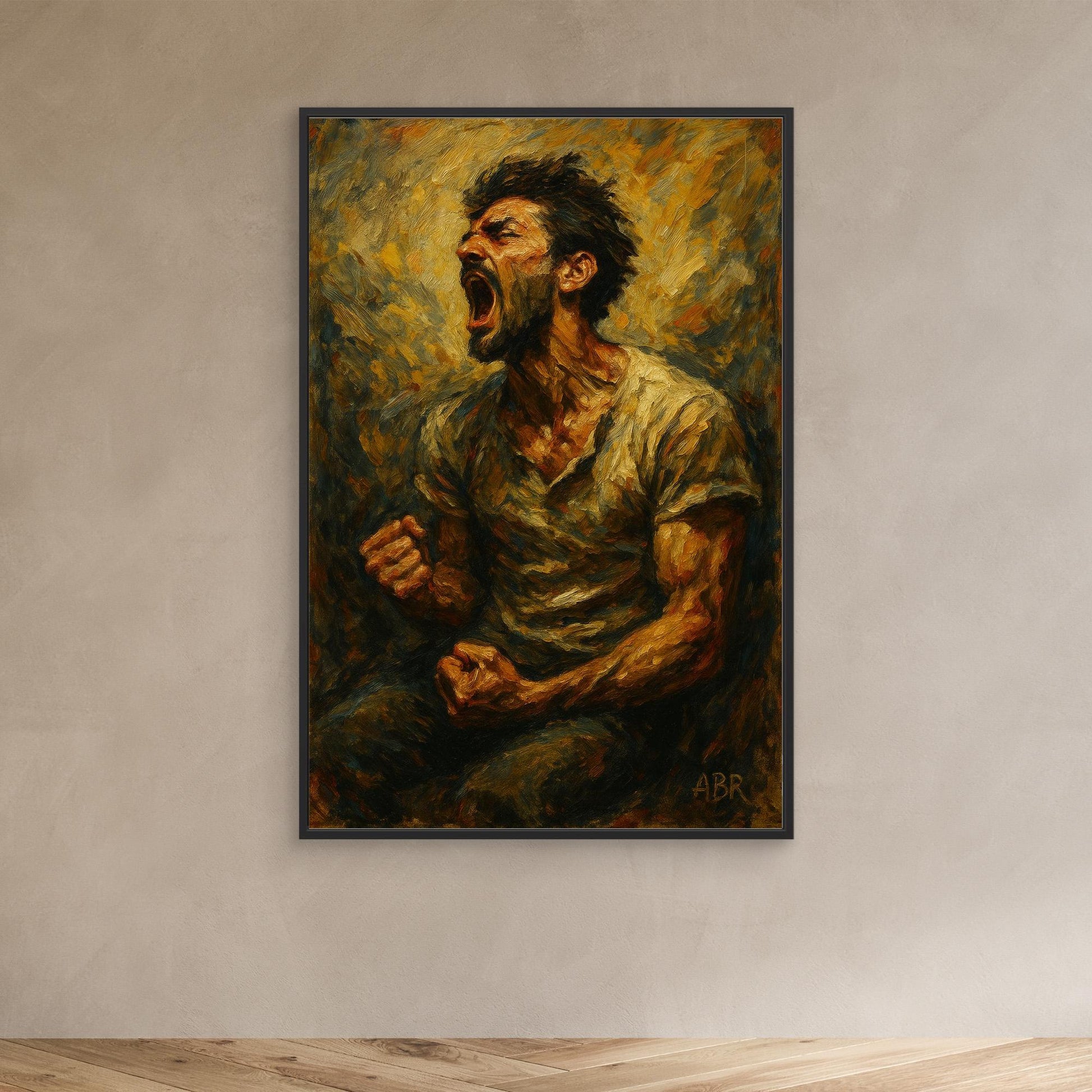 Emotional Figurative Canvas Wall Art
