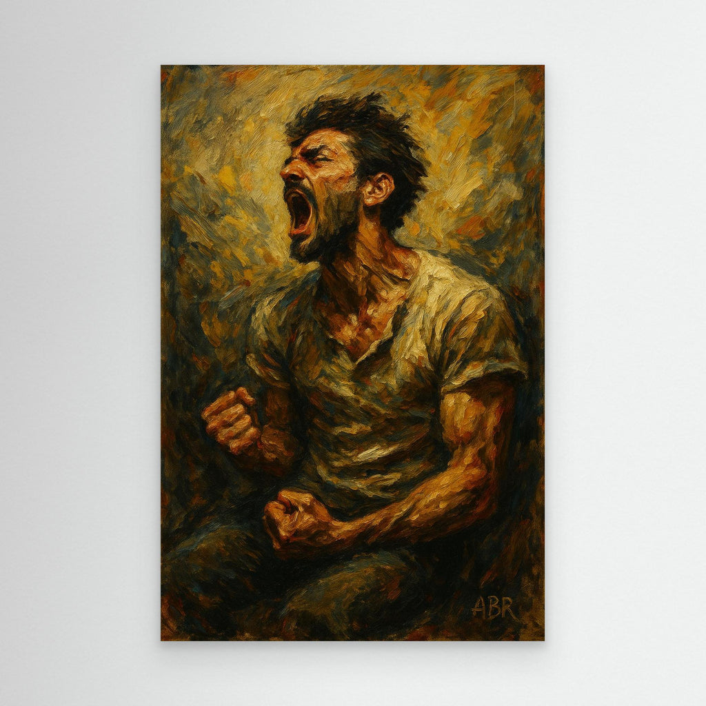 Emotional Figurative Canvas Wall Art