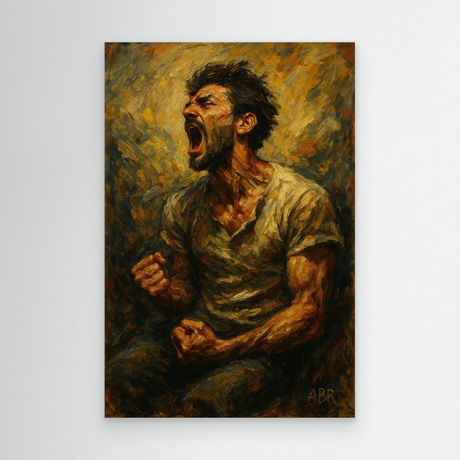 Emotional Figurative Canvas Wall Art
