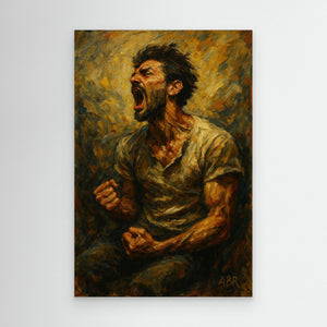 Emotional Figurative Canvas Wall Art