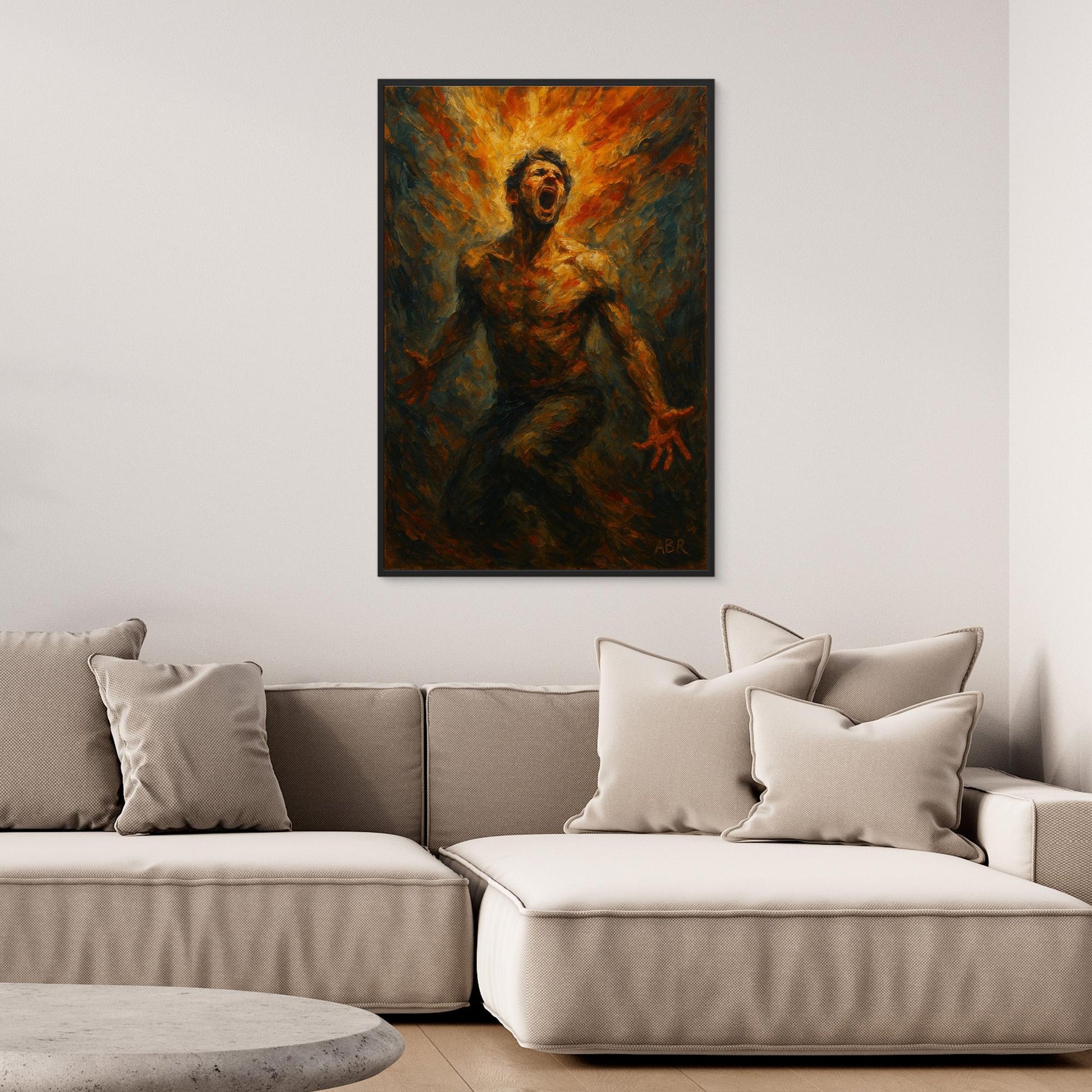 Explosive Figurative Canvas Wall Art