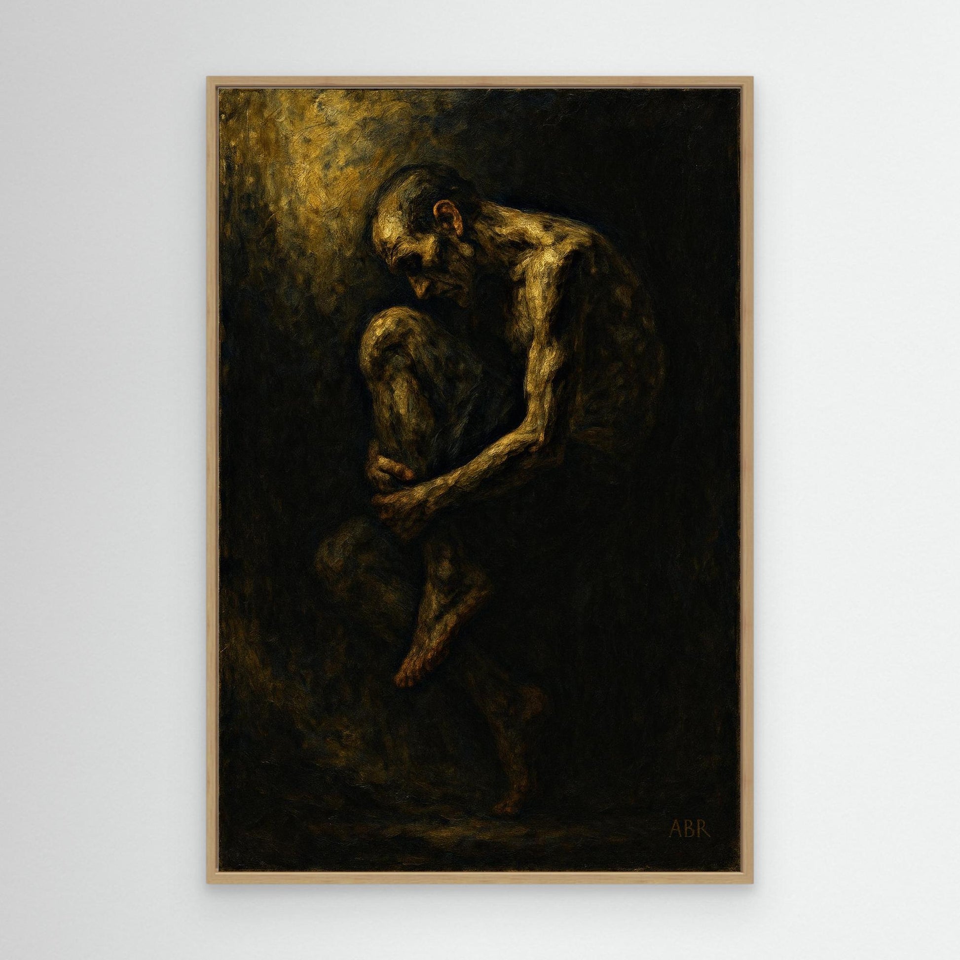 Emotive Figurative Canvas Wall Art 