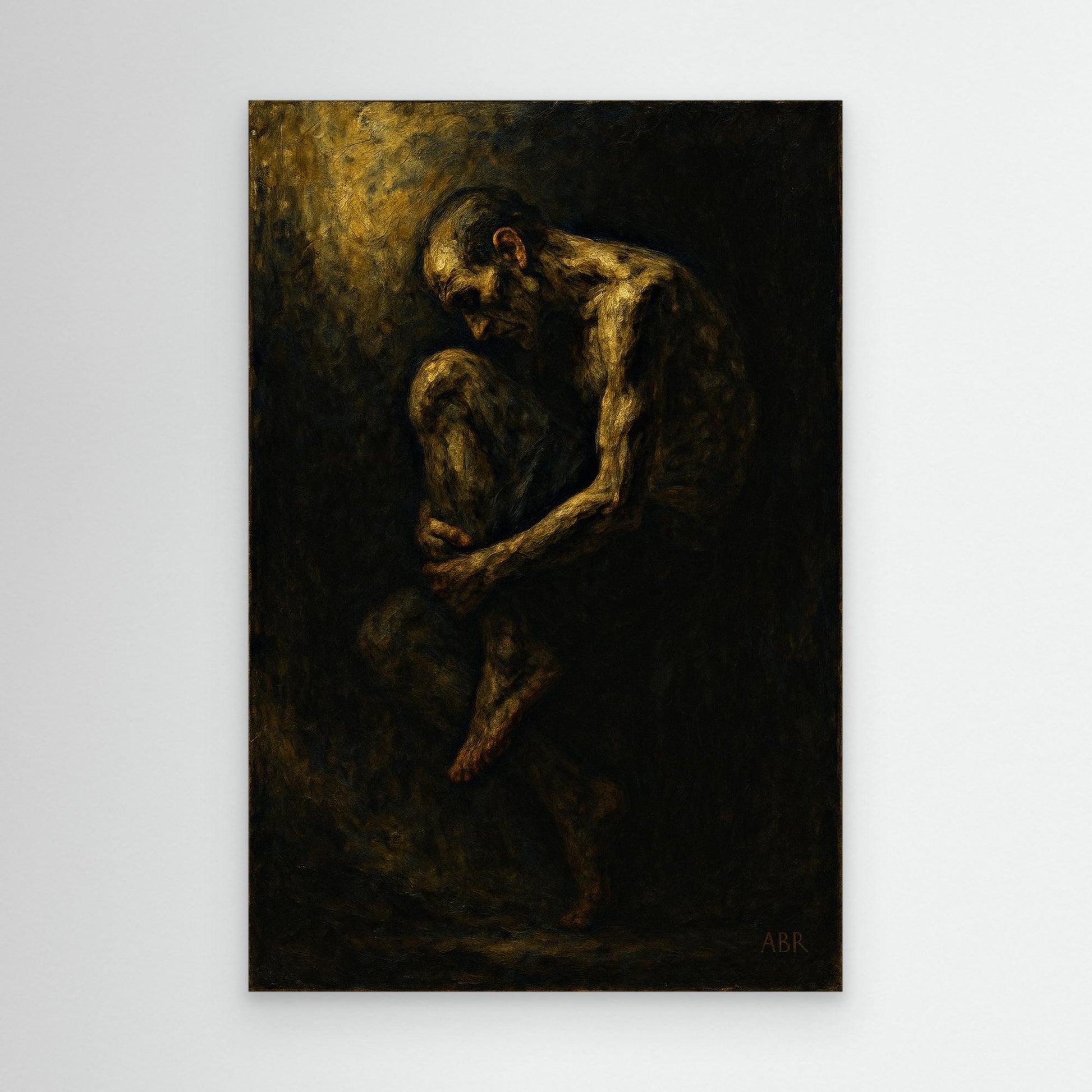Emotive Figurative Canvas Wall Art 