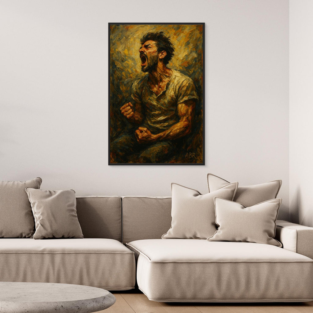 Emotional Figurative Canvas Wall Art