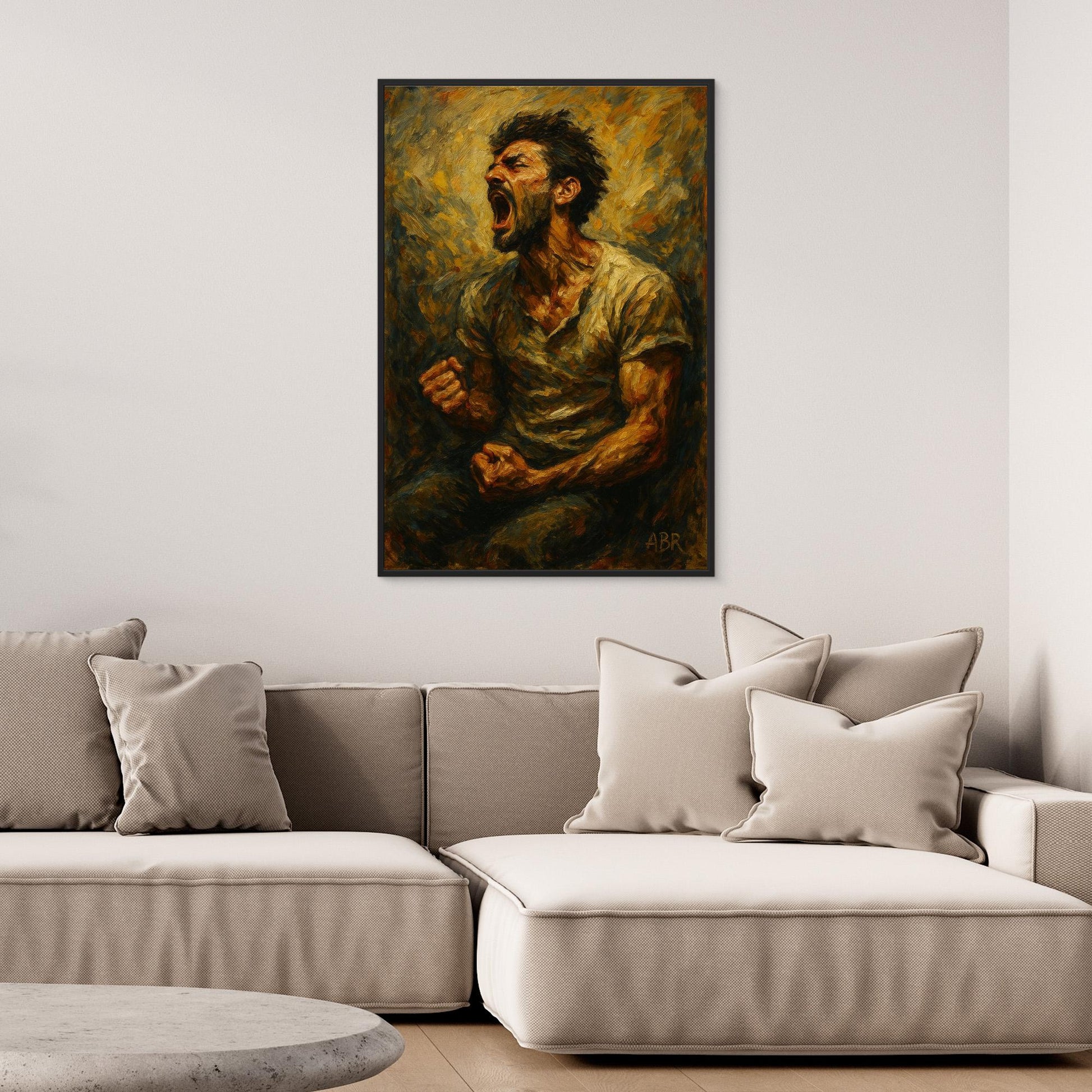 Emotional Figurative Canvas Wall Art