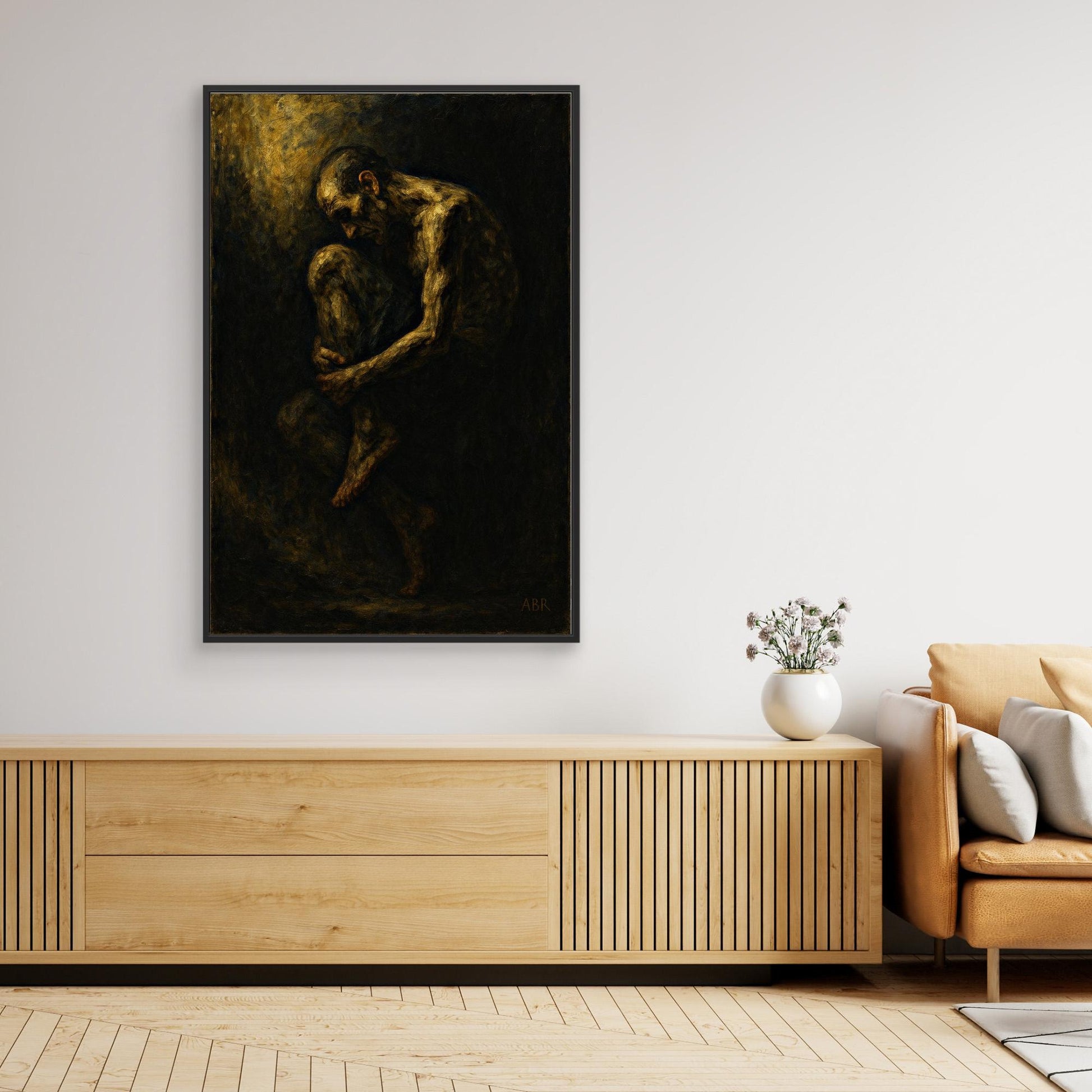 Emotive Figurative Canvas Wall Art 