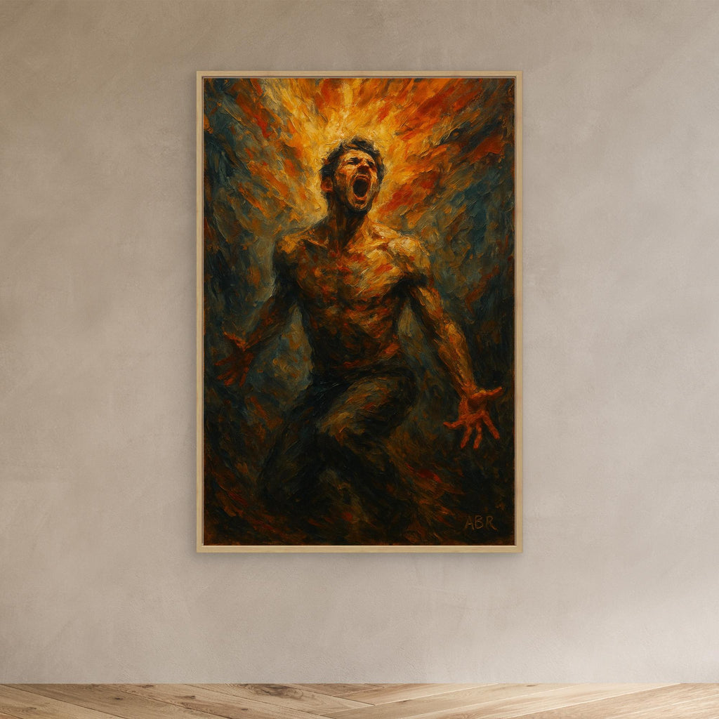 Explosive Figurative Canvas Wall Art