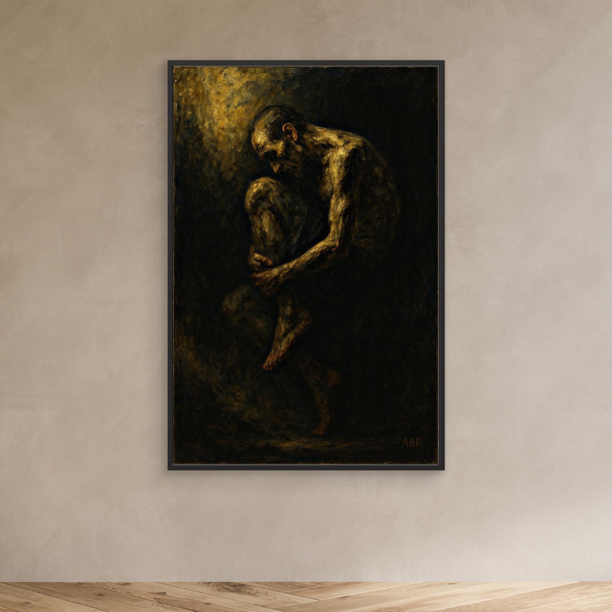 Emotive Figurative Canvas Wall Art 