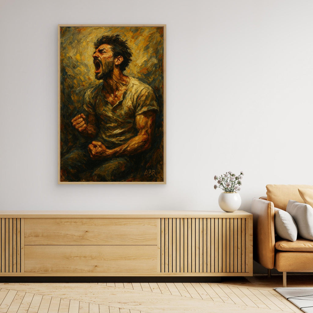 Emotional Figurative Canvas Wall Art