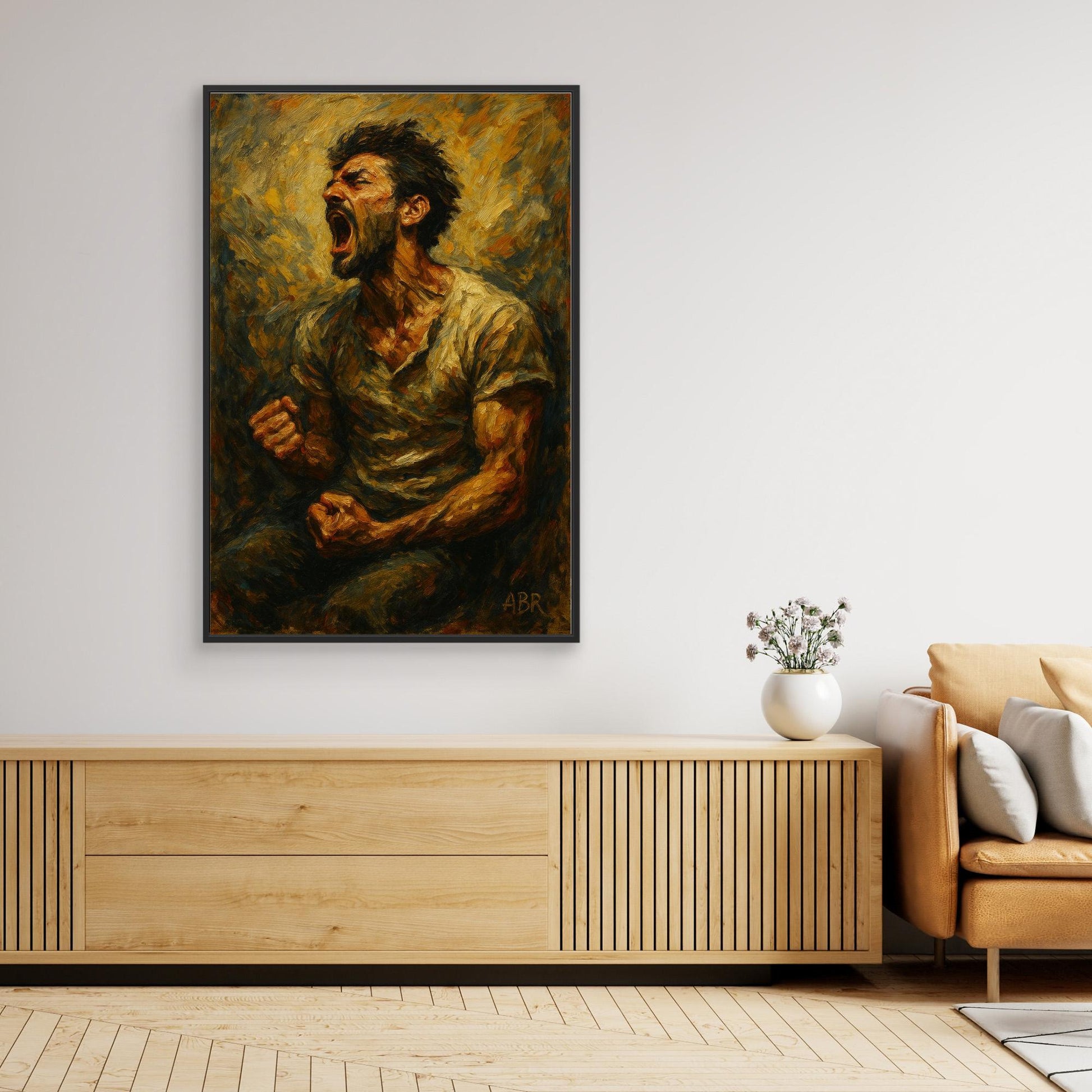 Emotional Figurative Canvas Wall Art