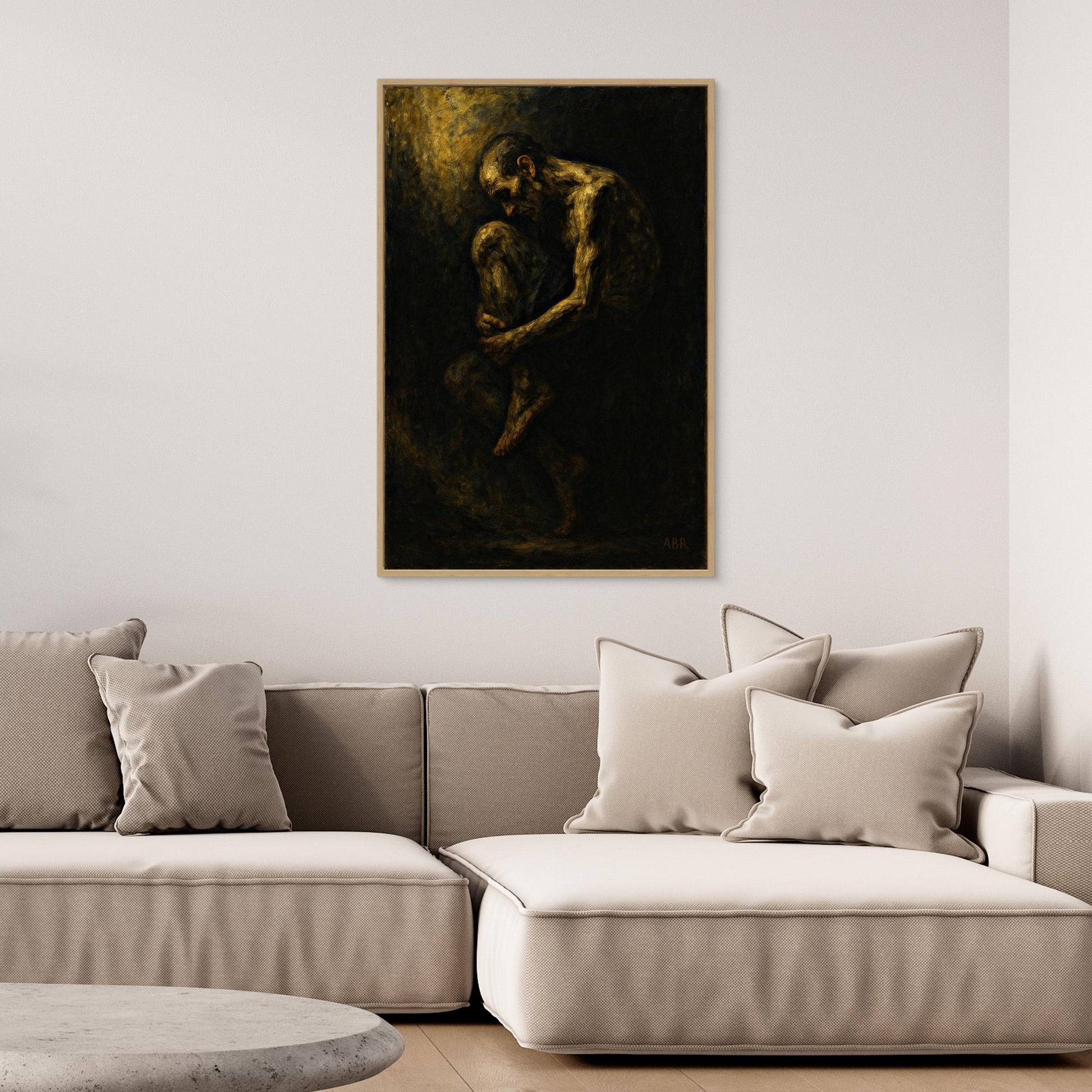 Emotive Figurative Canvas Wall Art 