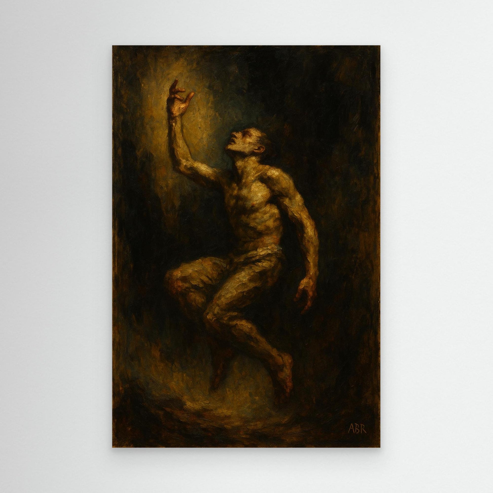 Figurative Canvas Wall Art – Reaching Light