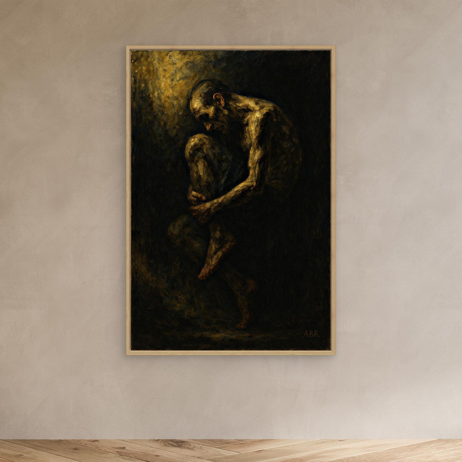 Emotive Figurative Canvas Wall Art 