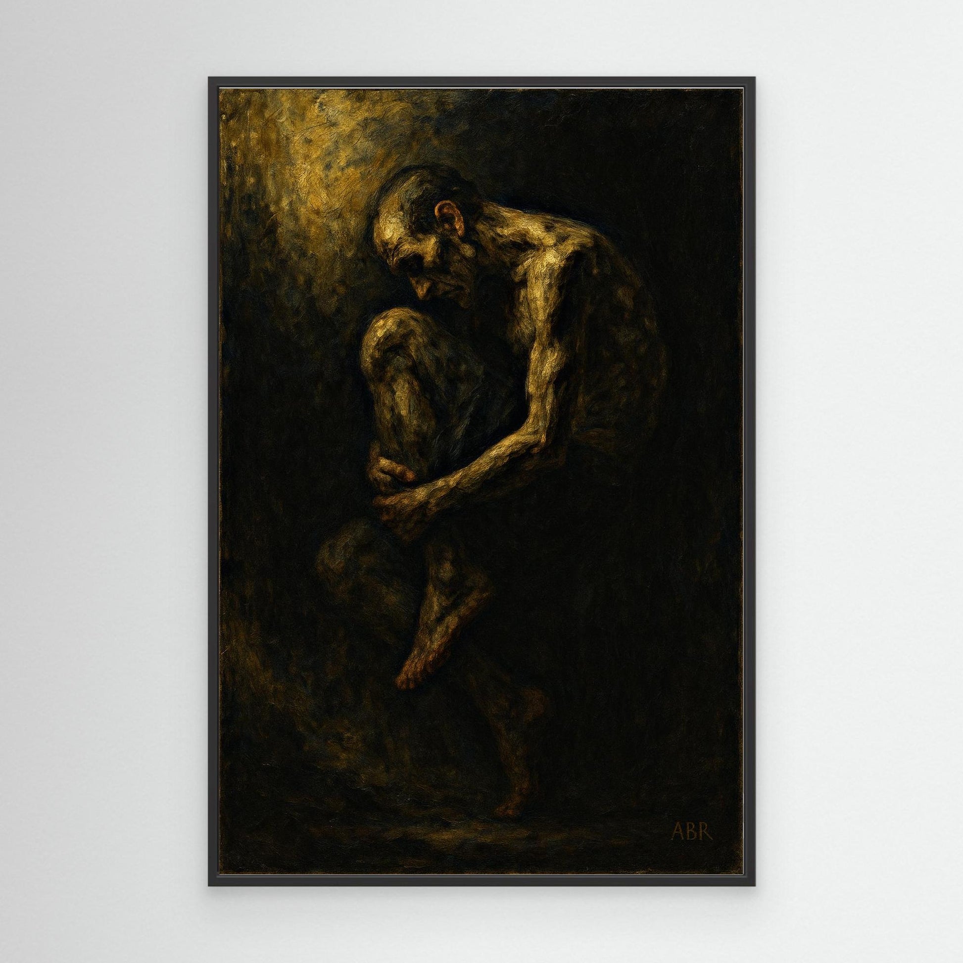 Emotive Figurative Canvas Wall Art 