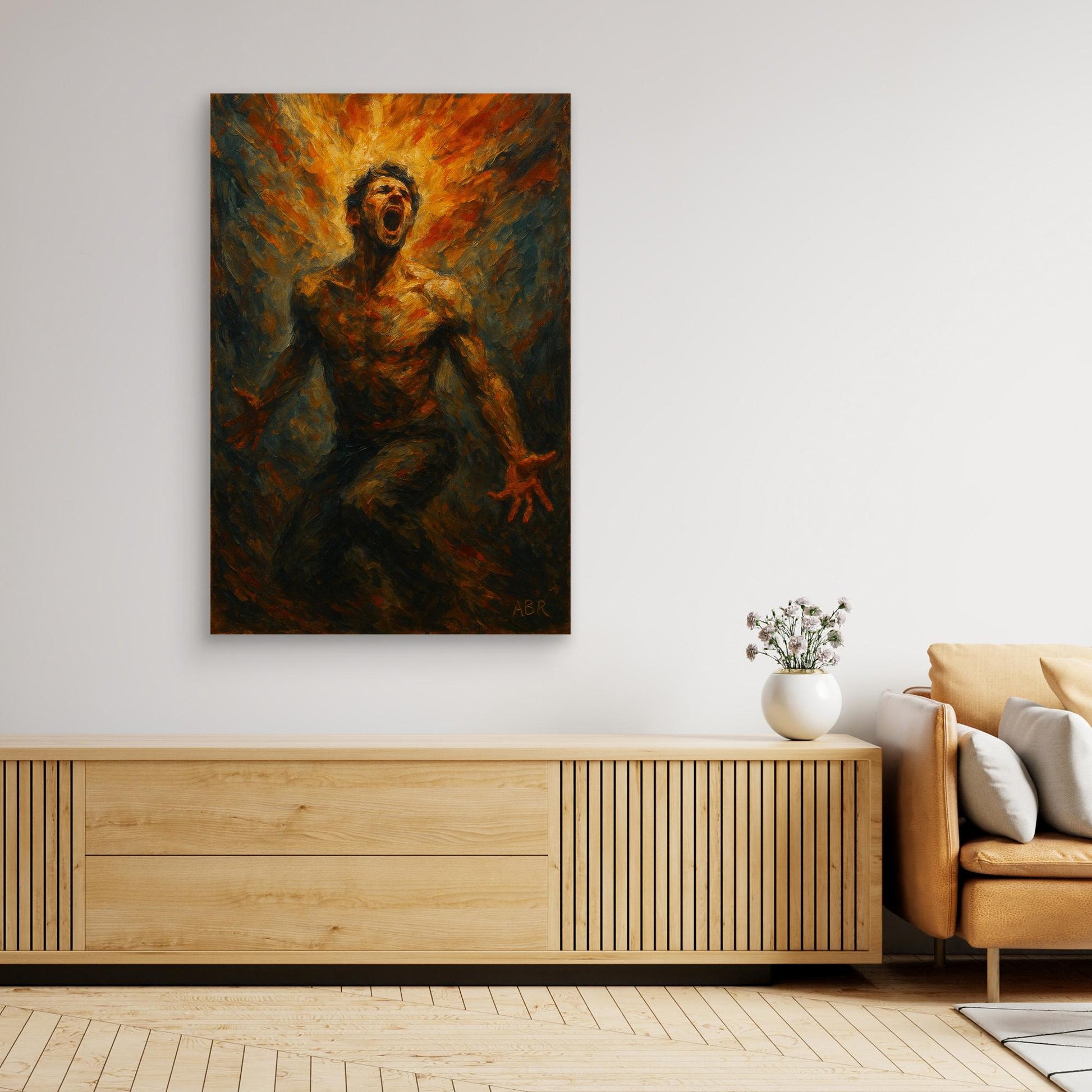Explosive Figurative Canvas Wall Art