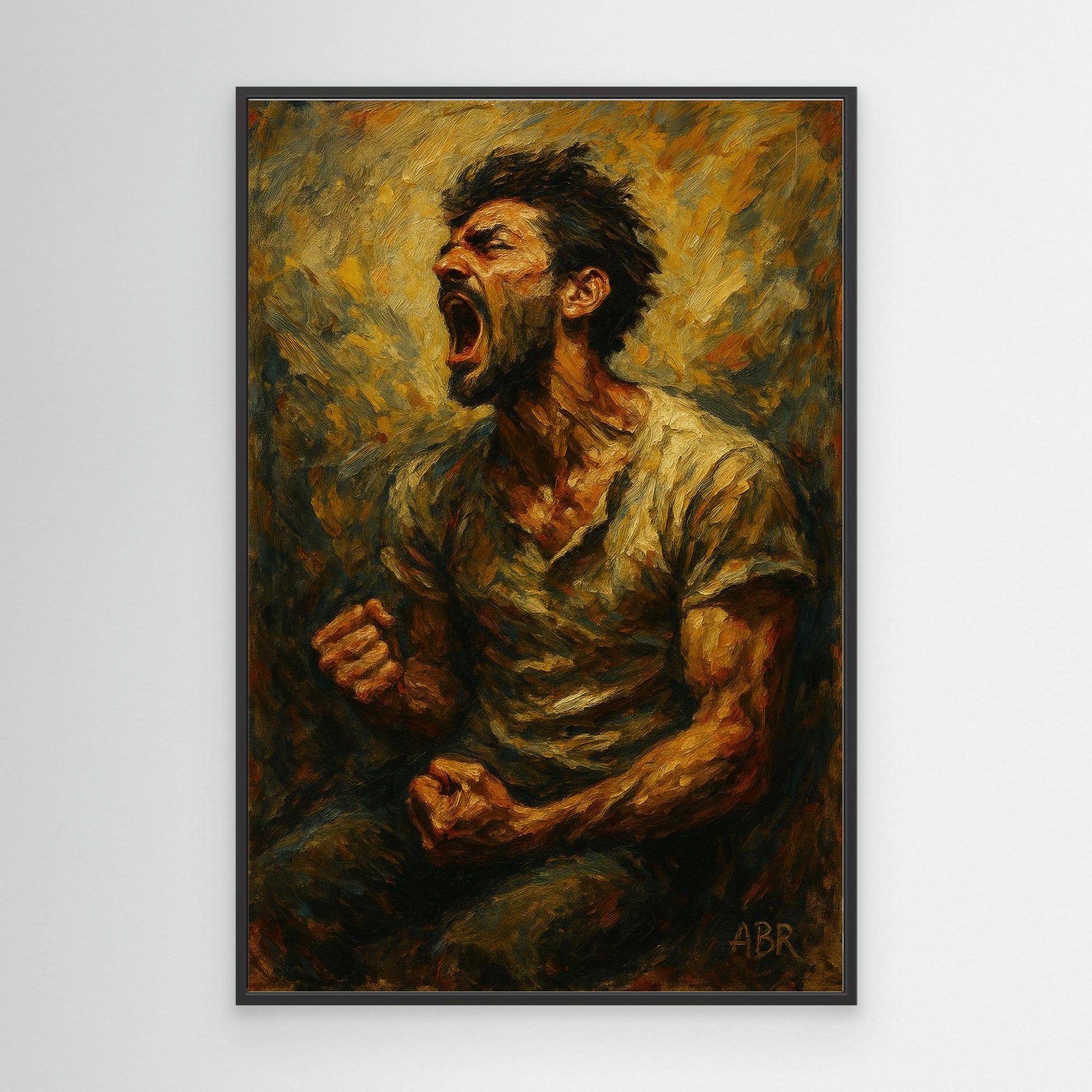 Emotional Figurative Canvas Wall Art
