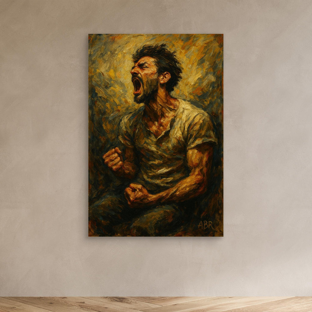 Emotional Figurative Canvas Wall Art