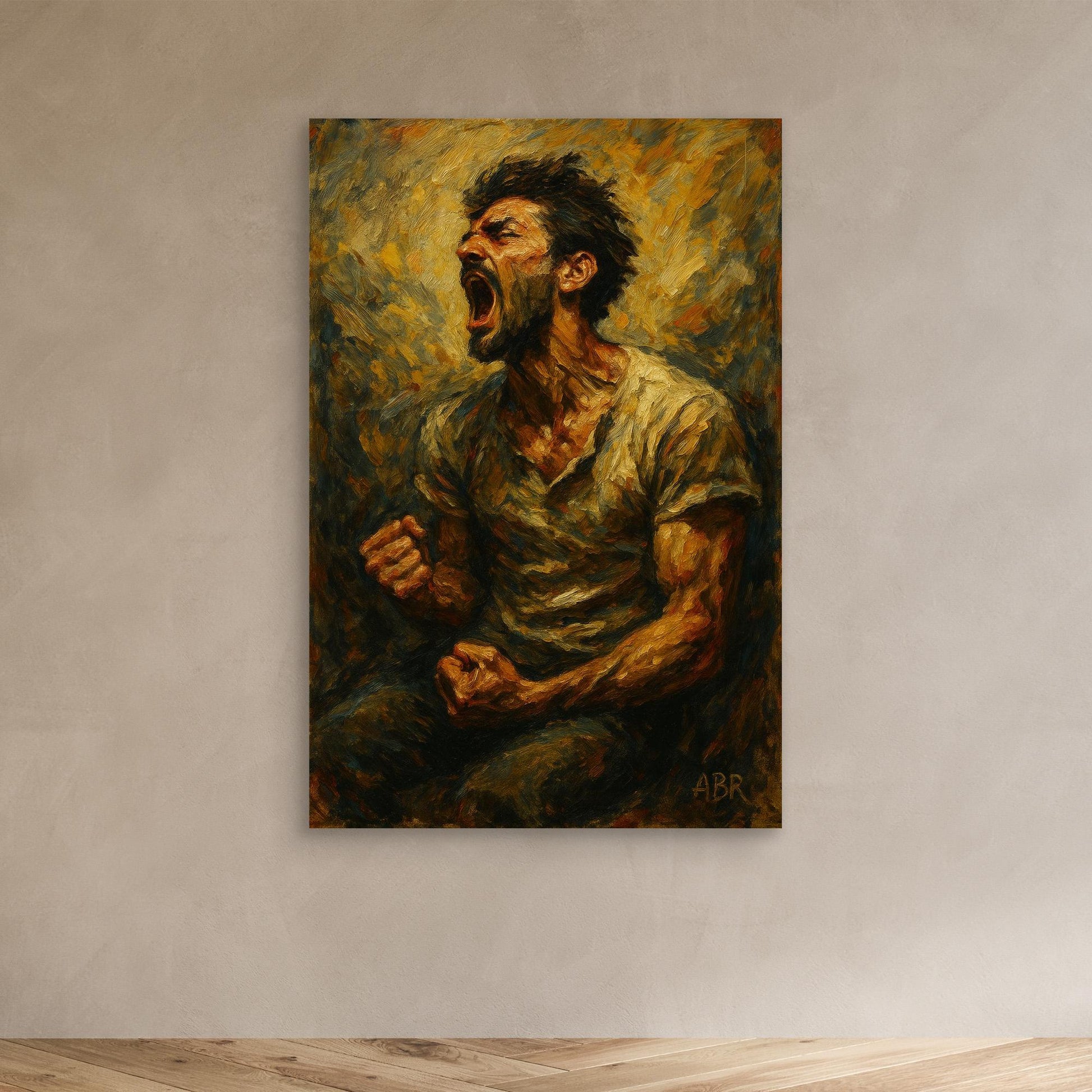 Emotional Figurative Canvas Wall Art